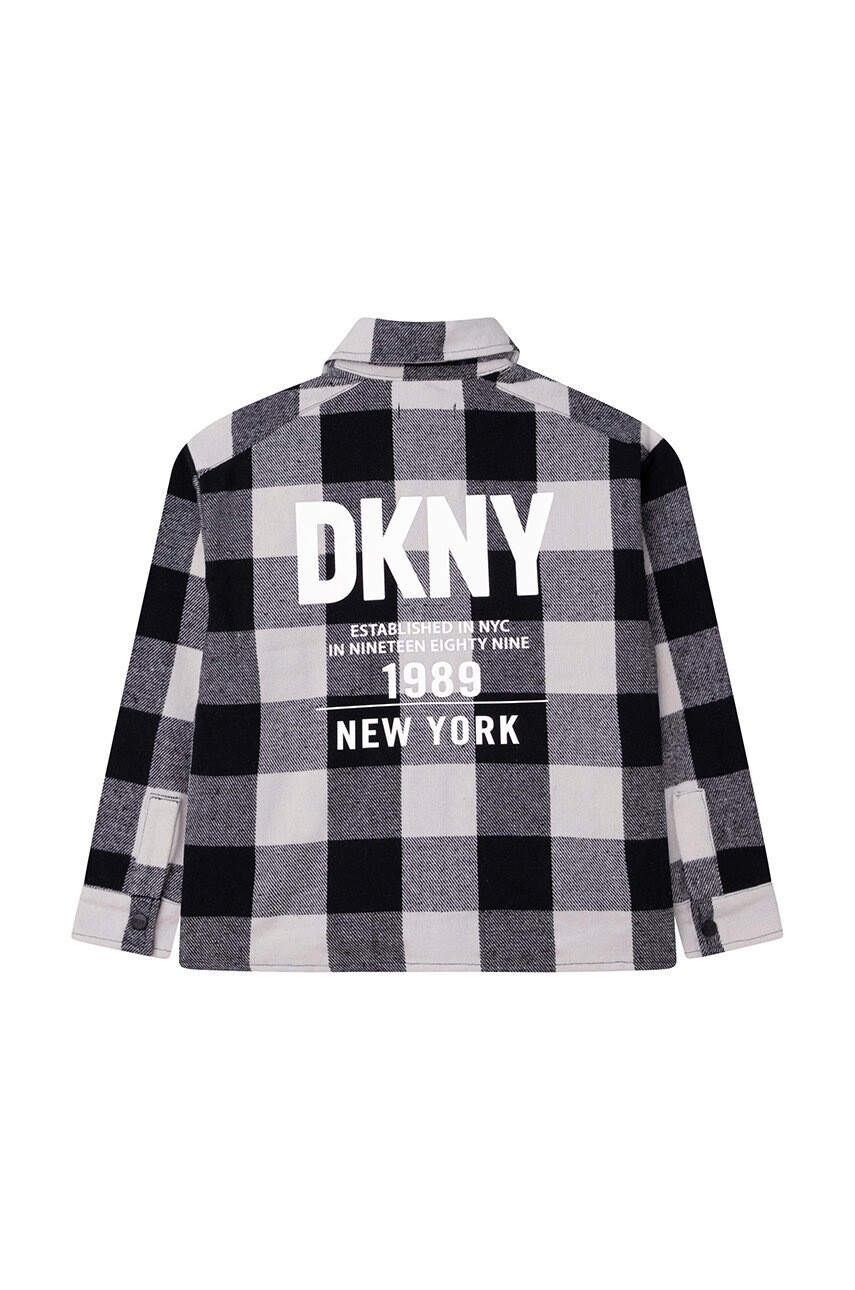 DKNY Детска риза в черно - Pepit.bg