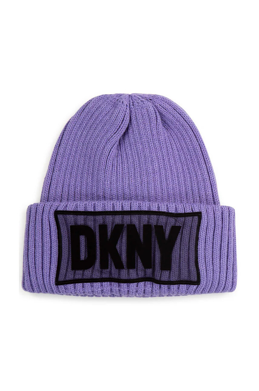 DKNY Детска шапка в лилаво - Pepit.bg