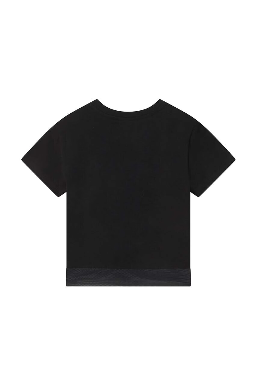 DKNY Детска тениска в черно - Pepit.bg