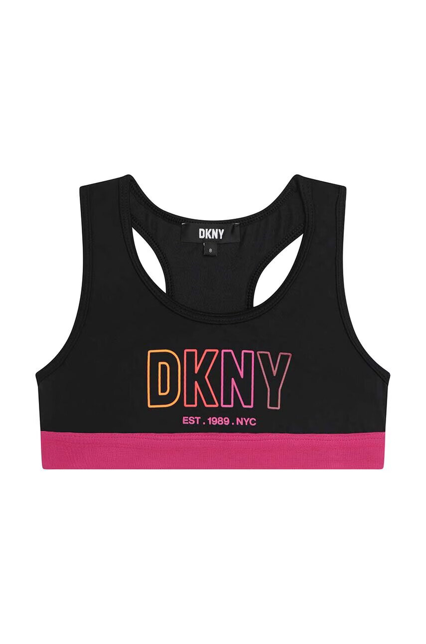 DKNY Детски бански костюм в черно - Pepit.bg