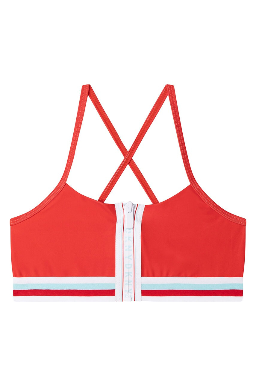 DKNY Детски бански костюм в оранжево - Pepit.bg