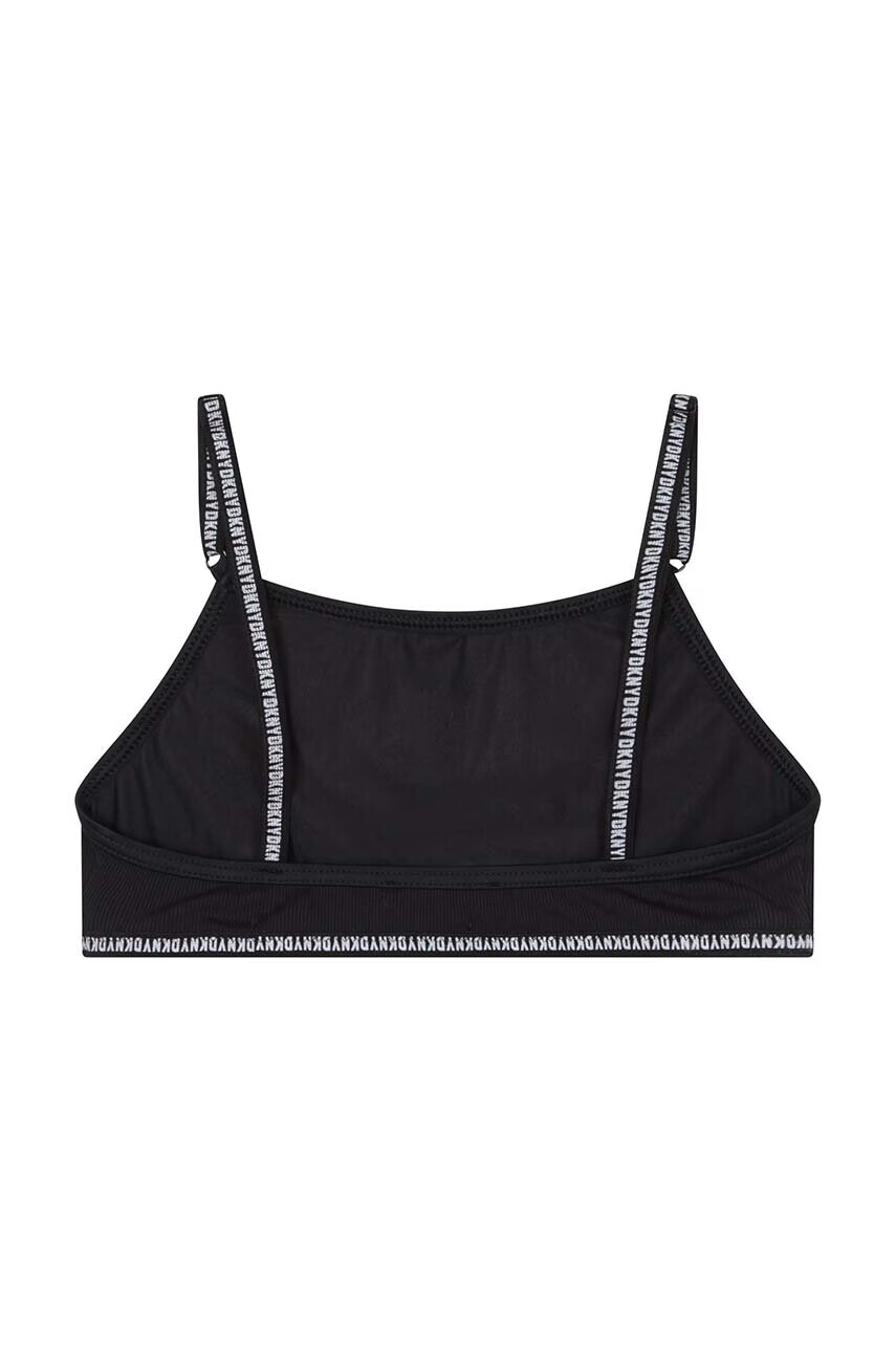 DKNY Детски бански от две части в черно - Pepit.bg