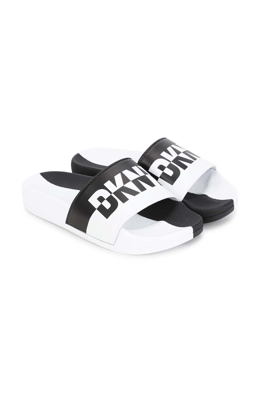 DKNY Детски чехли в черно - Pepit.bg