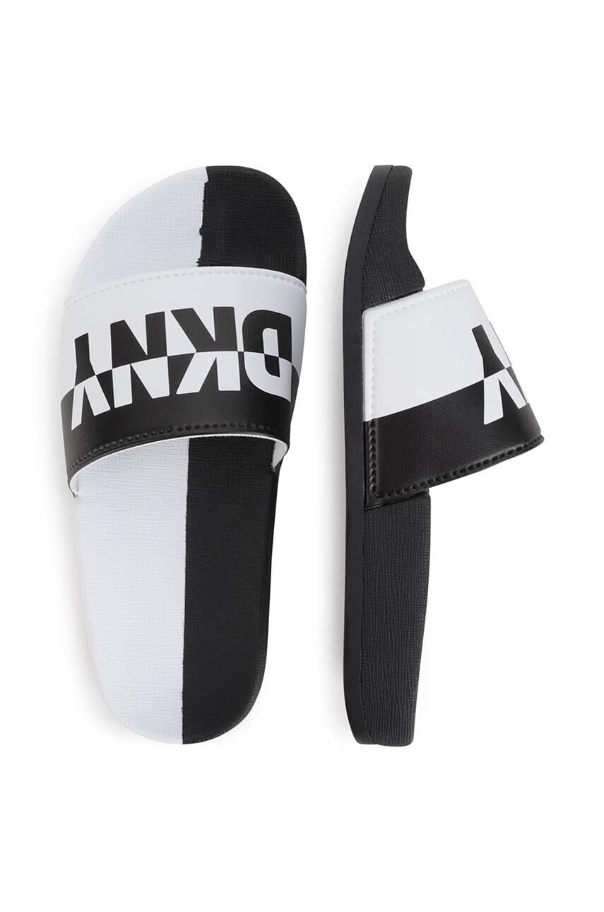 DKNY Детски чехли в черно - Pepit.bg