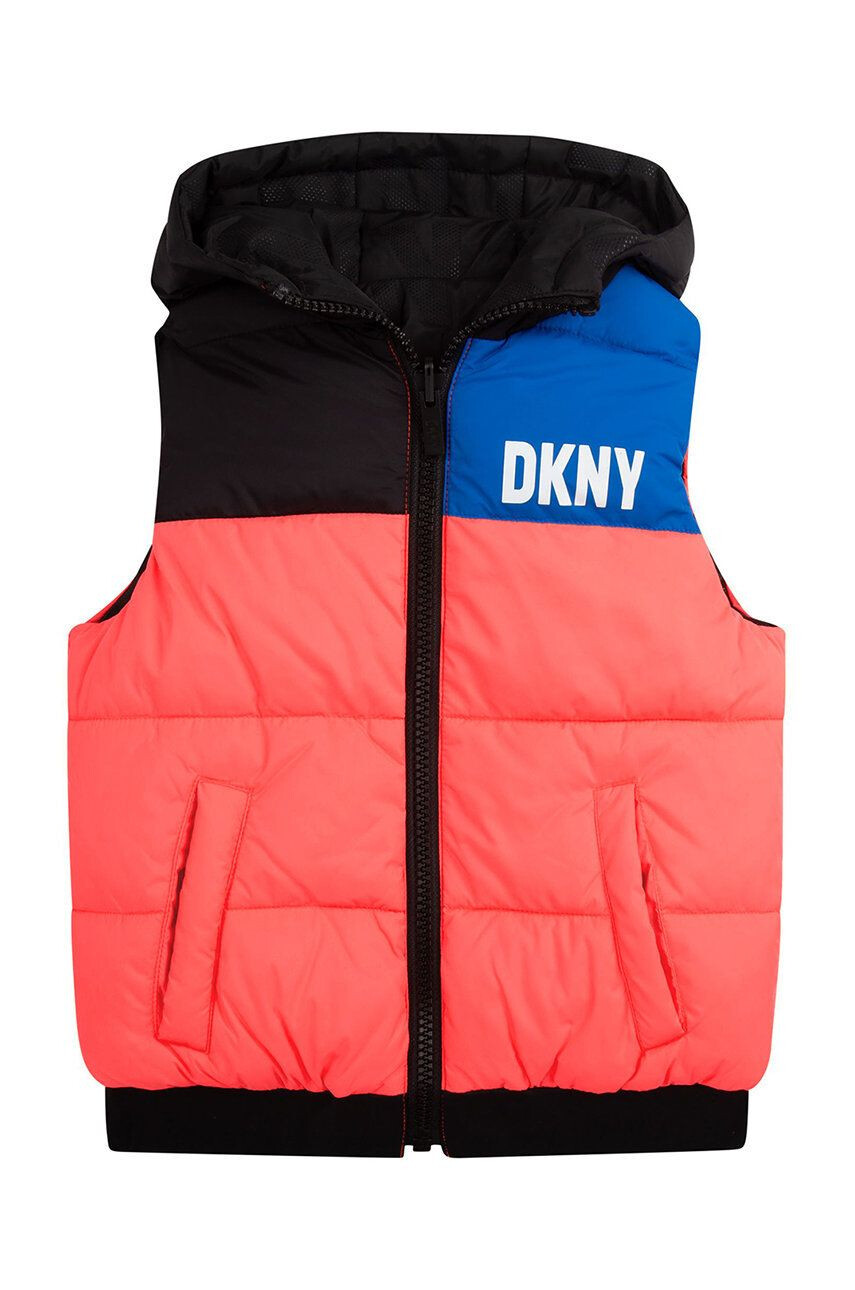 DKNY Детски елек в розово - Pepit.bg