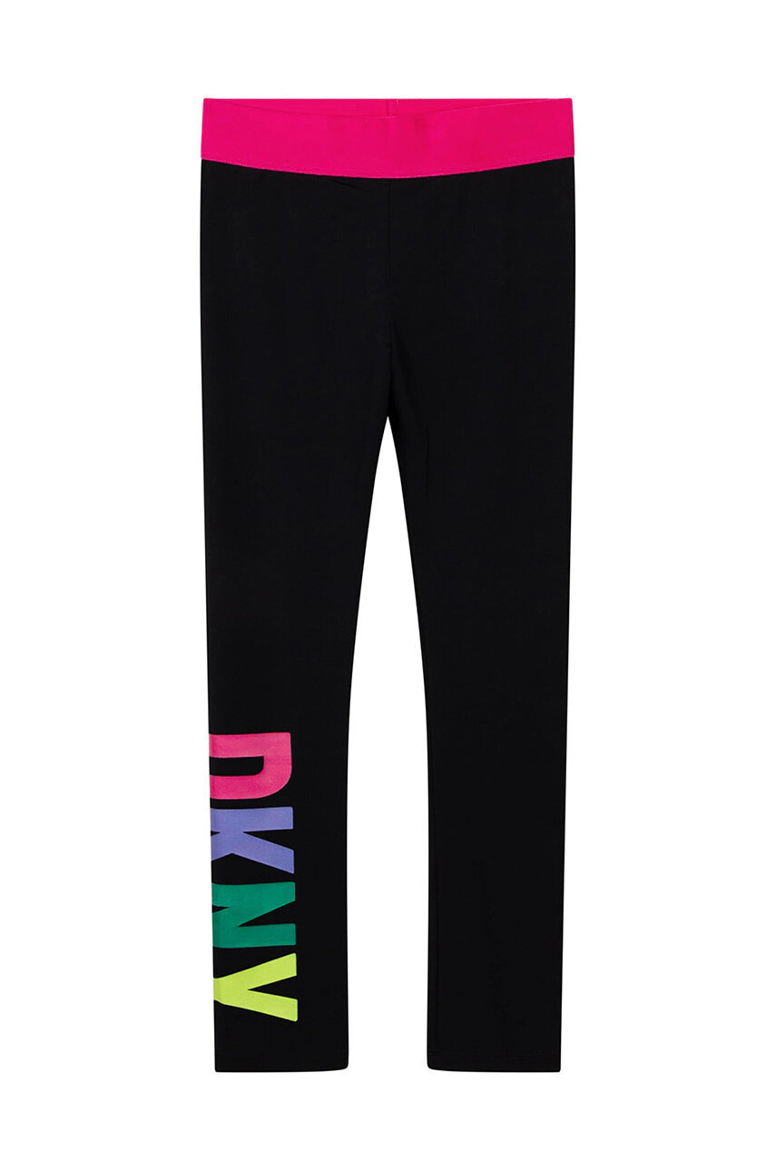 DKNY Детски клин в черно с принт - Pepit.bg