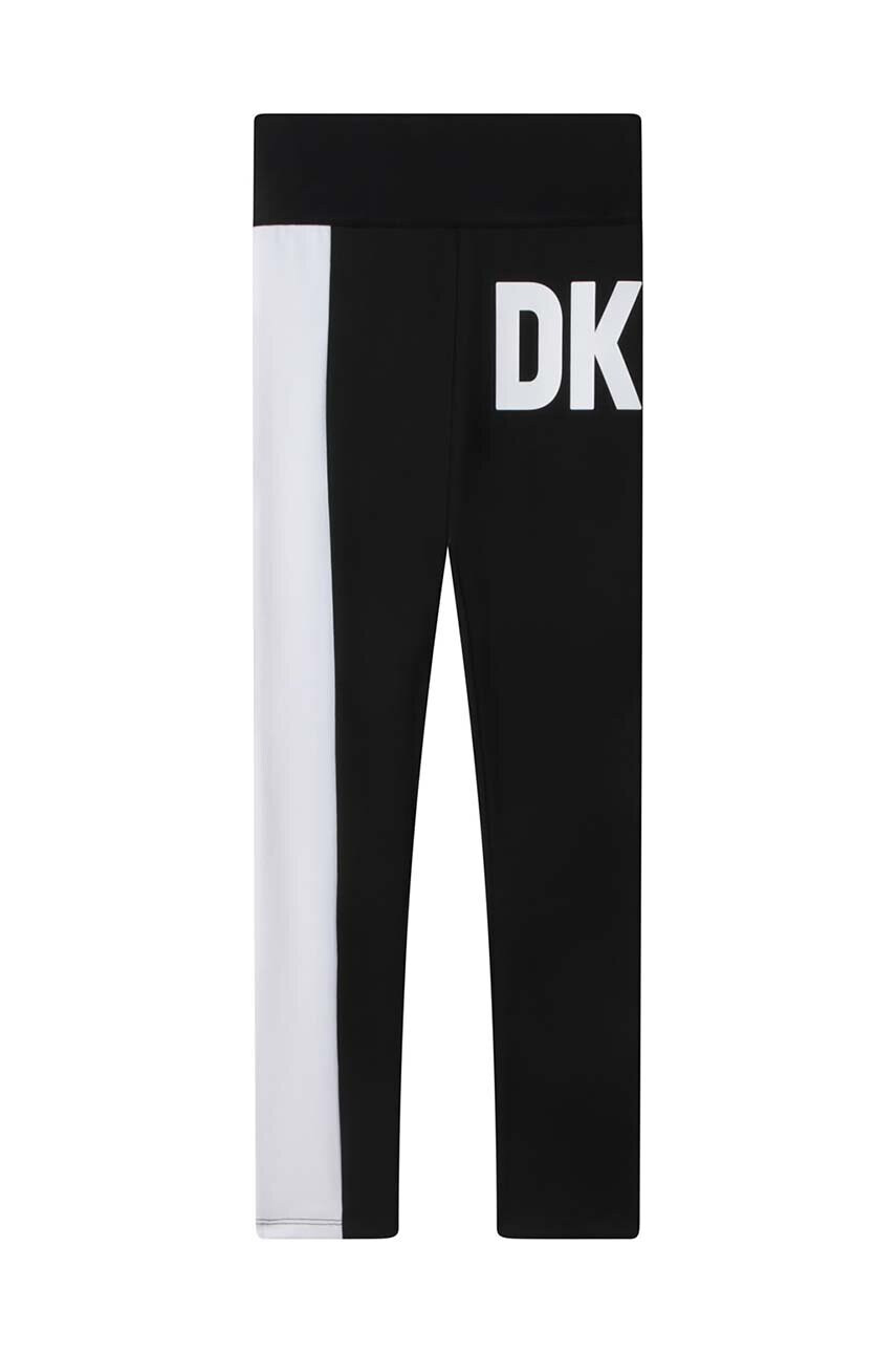 DKNY Детски клин в черно с принт - Pepit.bg