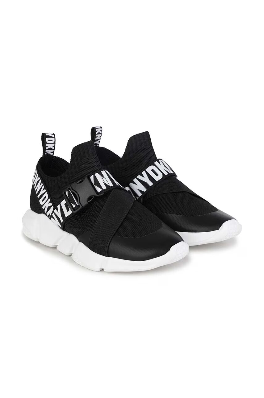DKNY Детски маратонки в черно - Pepit.bg