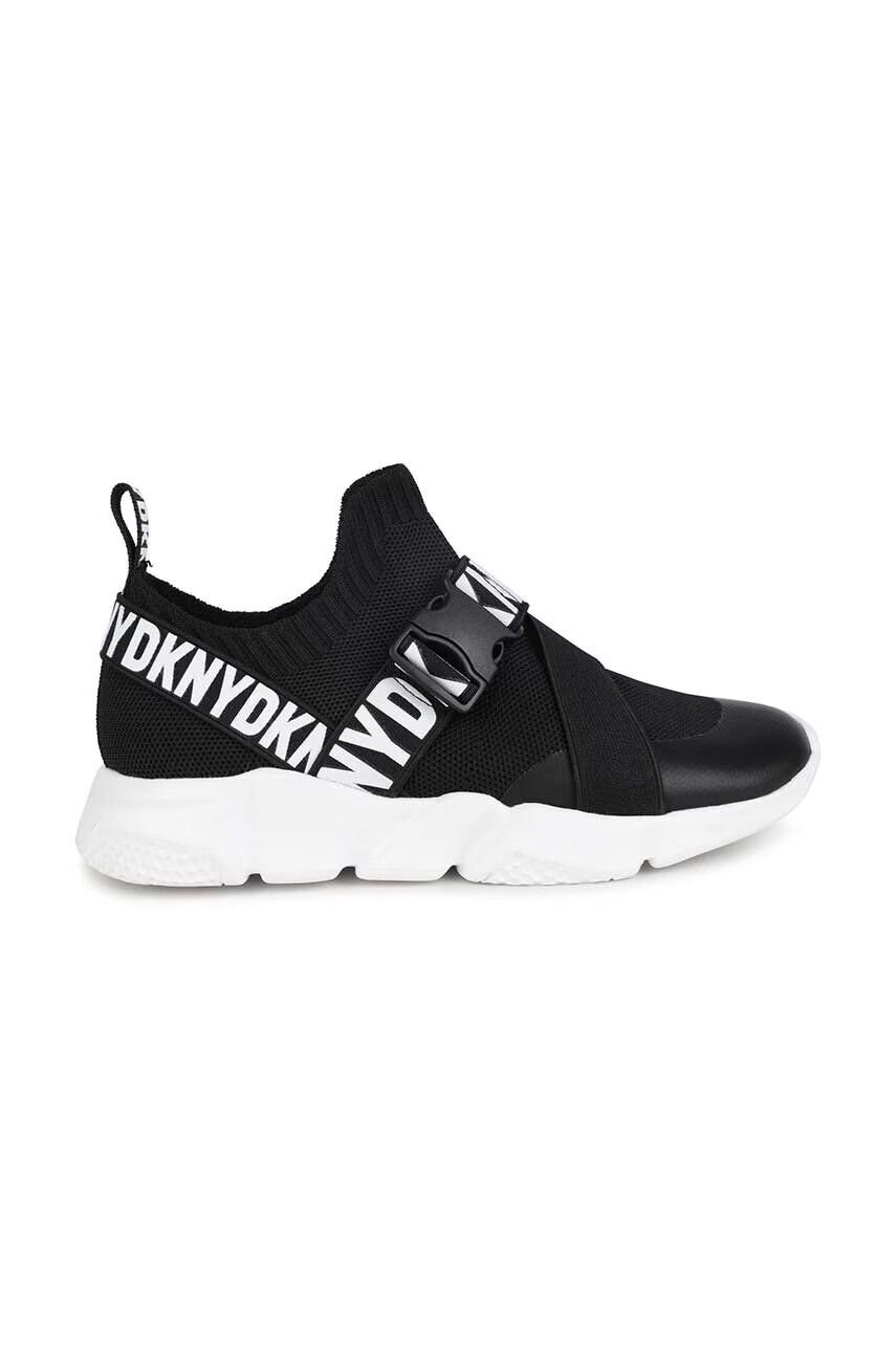 DKNY Детски маратонки в черно - Pepit.bg