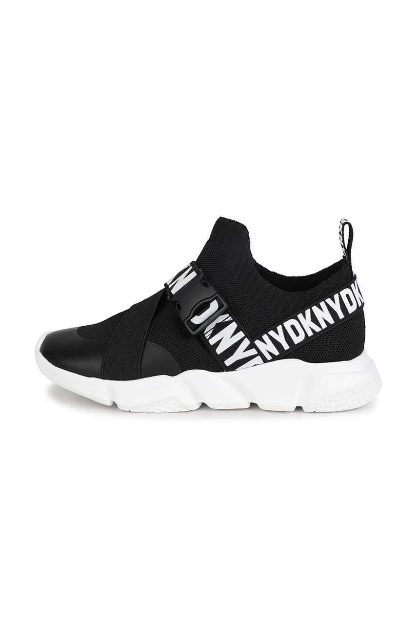 DKNY Детски маратонки в черно - Pepit.bg