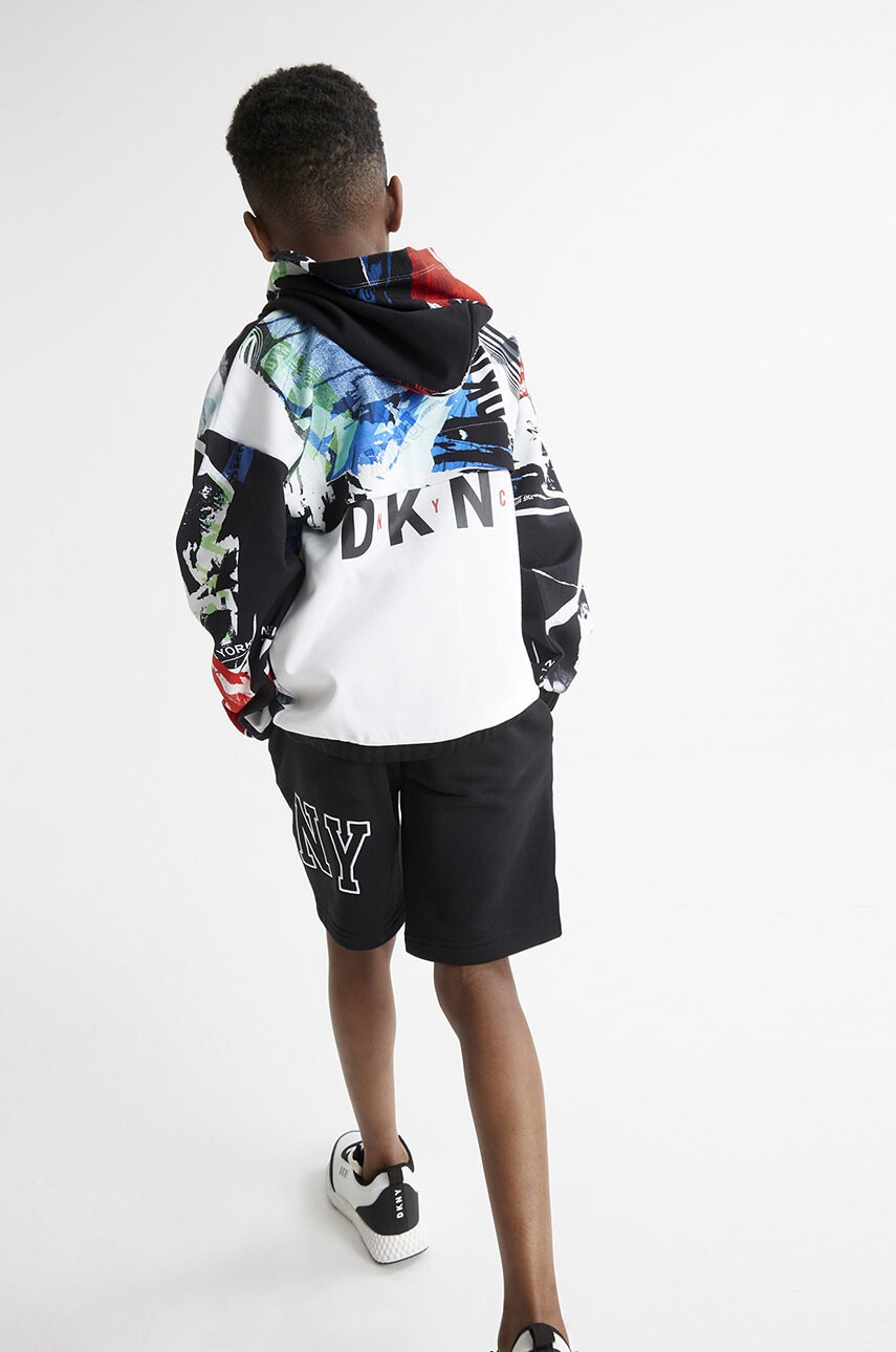 DKNY Детски памучен къс панталон - Pepit.bg