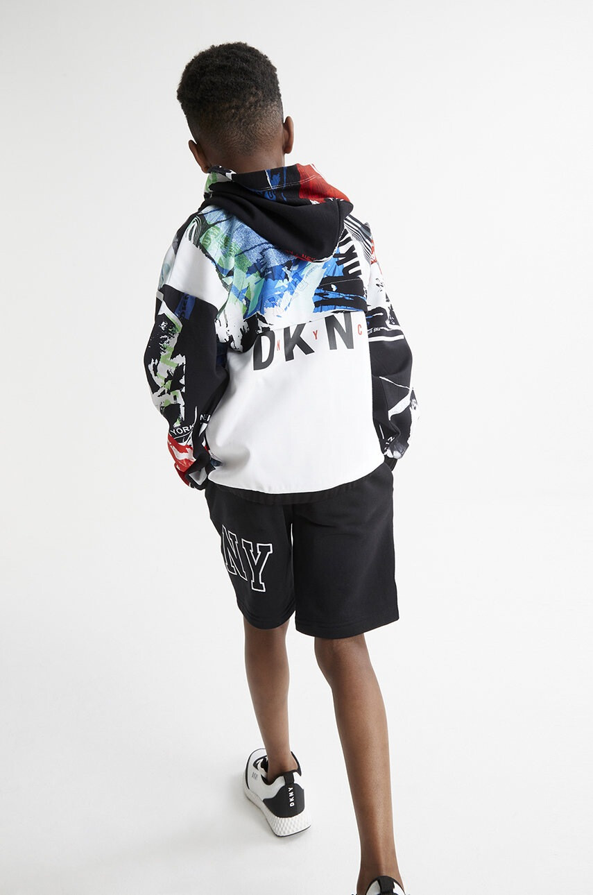 DKNY Детски памучен къс панталон - Pepit.bg