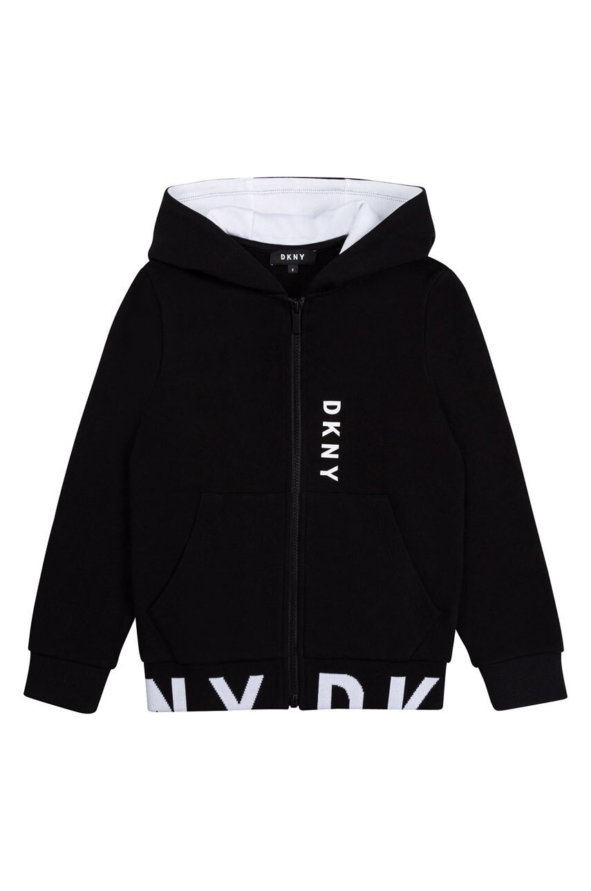DKNY Детски памучен суичър - Pepit.bg