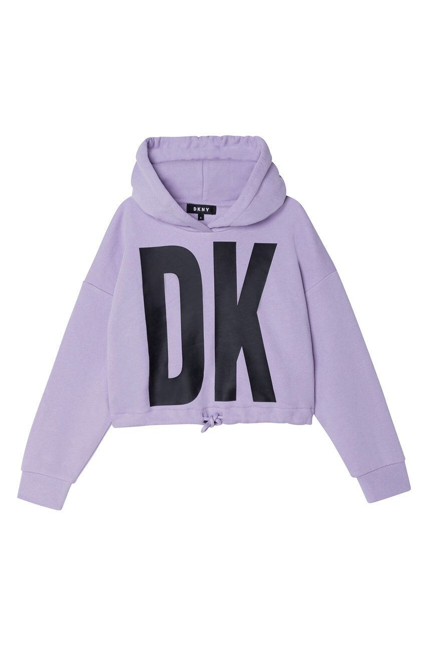 DKNY Детски памучен суичър - Pepit.bg