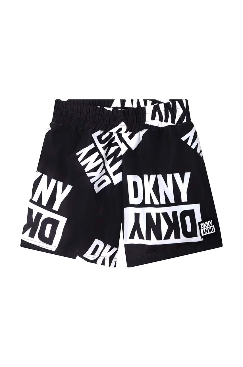 DKNY Детски плувни шорти в черно - Pepit.bg
