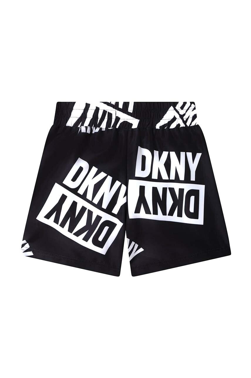DKNY Детски плувни шорти в черно - Pepit.bg