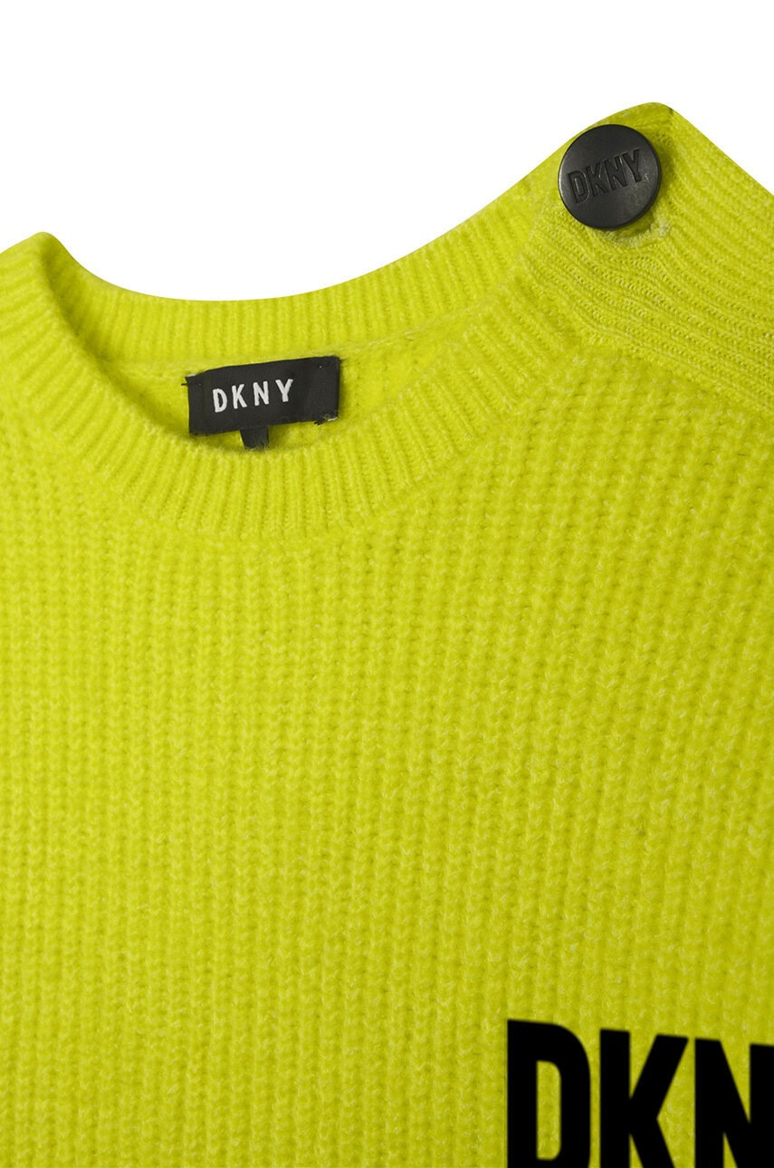 DKNY Детски пуловер в зелено - Pepit.bg