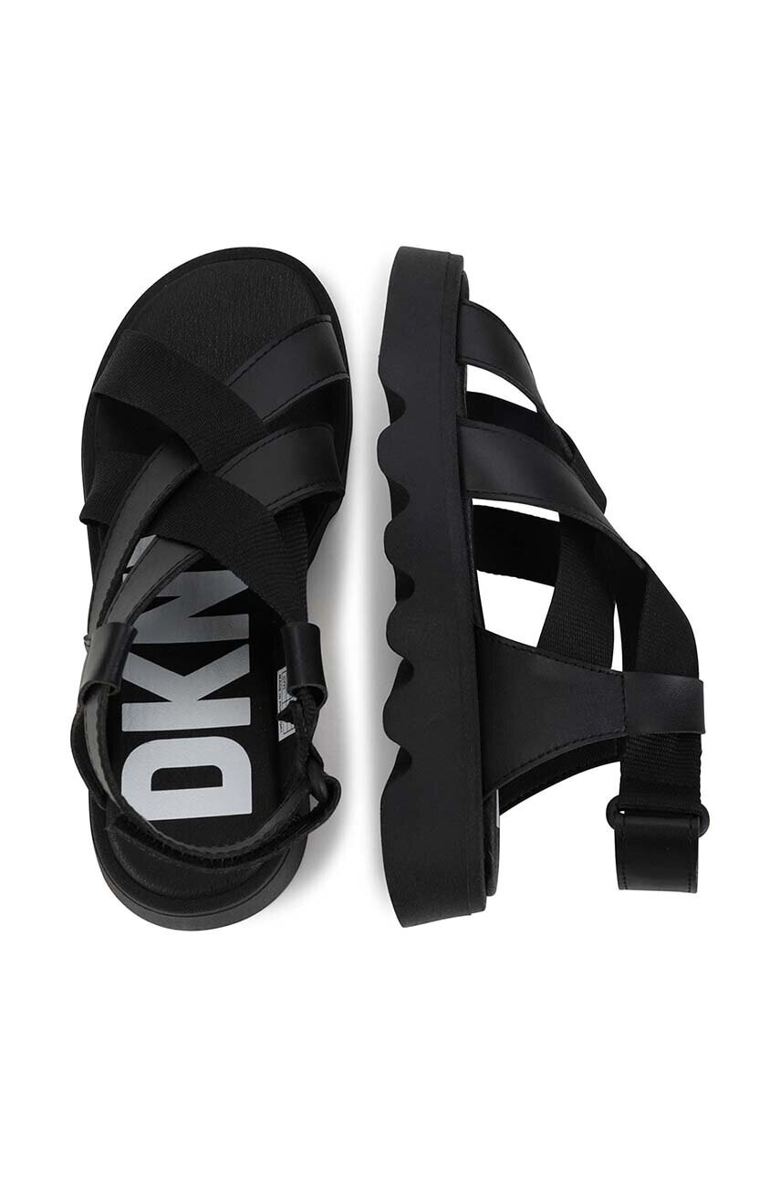 DKNY Детски сандали в черно - Pepit.bg