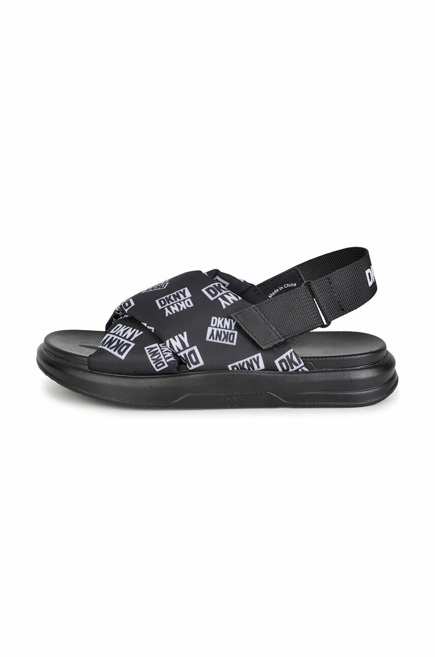 DKNY Детски сандали в черно - Pepit.bg