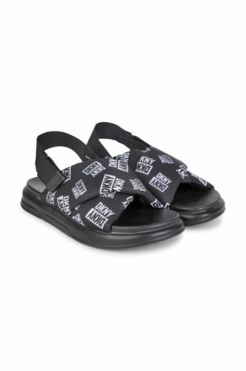 DKNY Детски сандали в черно - Pepit.bg