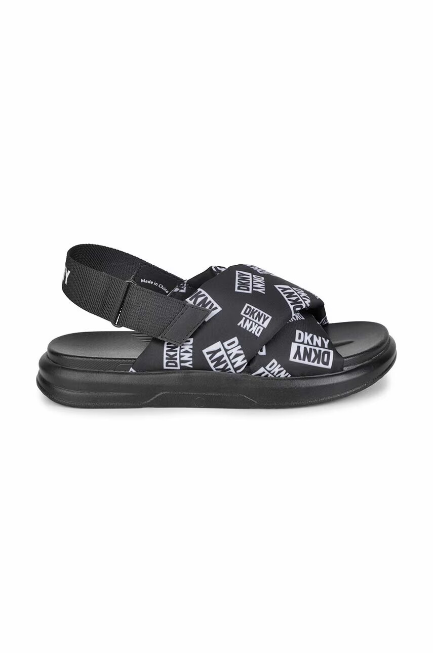DKNY Детски сандали в черно - Pepit.bg