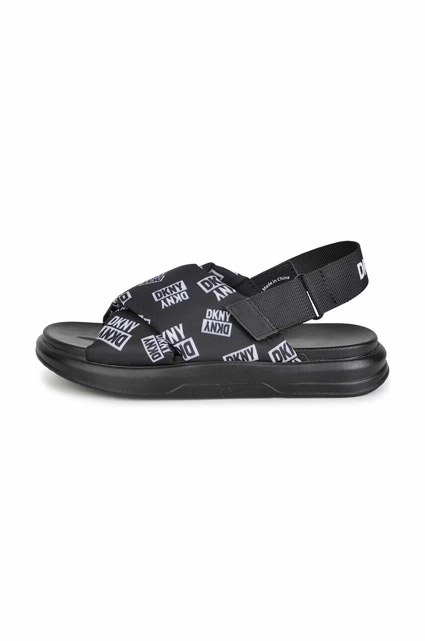 DKNY Детски сандали в черно - Pepit.bg
