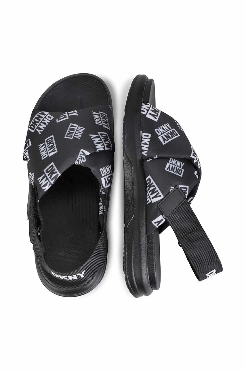DKNY Детски сандали в черно - Pepit.bg