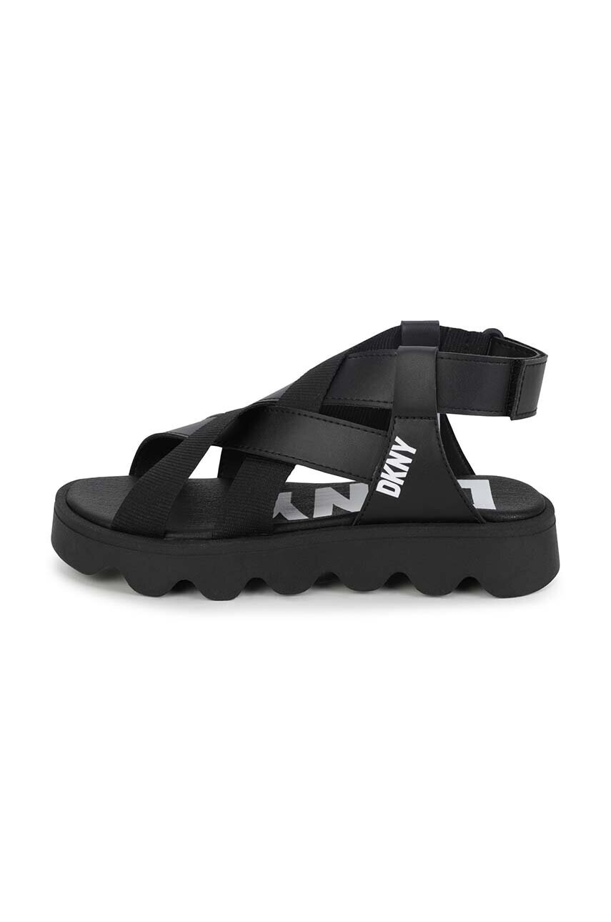 DKNY Детски сандали в черно - Pepit.bg