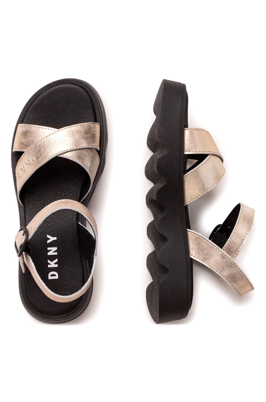 DKNY Детски сандали от кожа - Pepit.bg