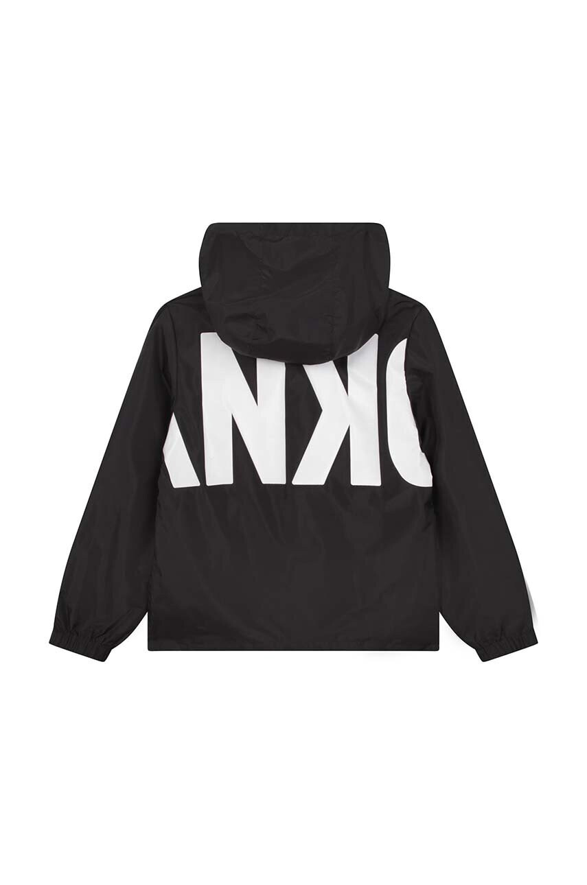 DKNY Детско яке с две лица в черно - Pepit.bg