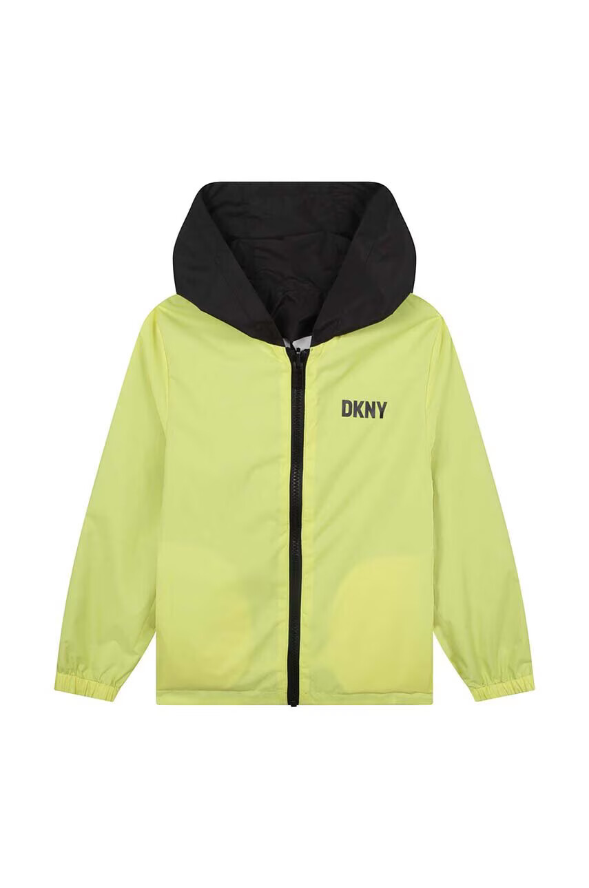 DKNY Детско яке с две лица в черно - Pepit.bg