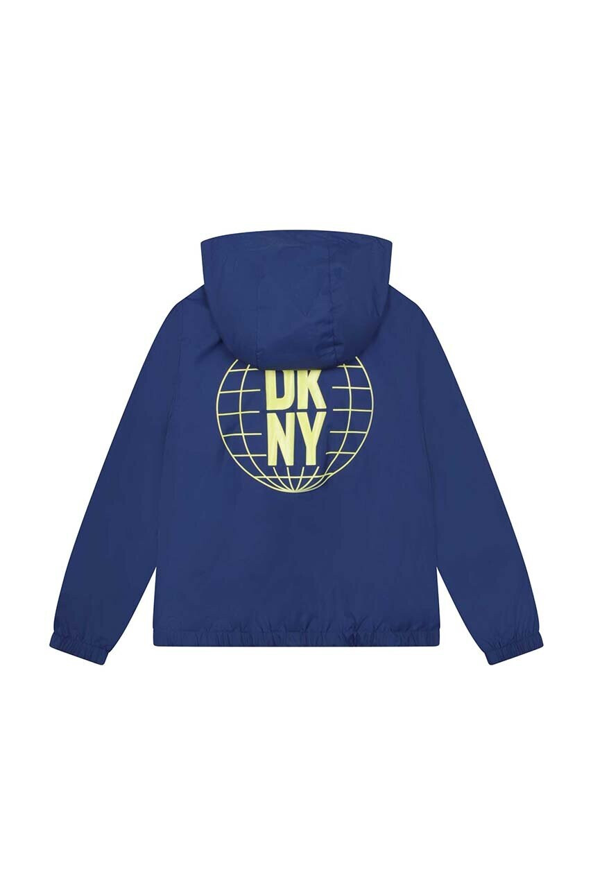DKNY Детско яке с две лица в тъмносиньо - Pepit.bg