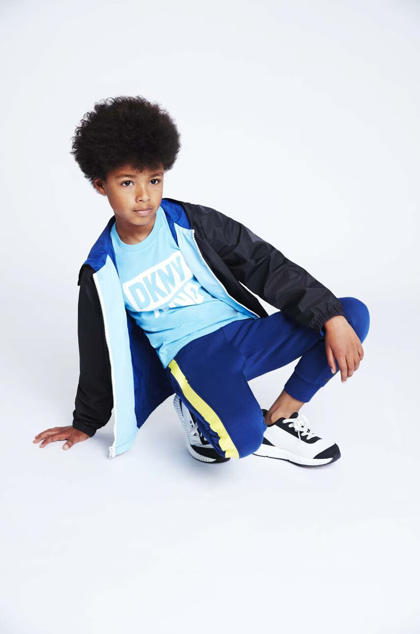 DKNY Детско яке с две лица в тъмносиньо - Pepit.bg