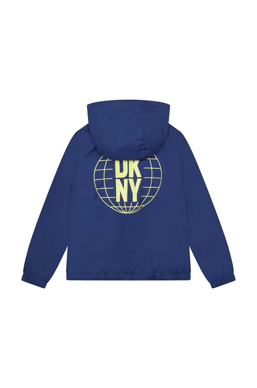 DKNY Детско яке с две лица в тъмносиньо - Pepit.bg