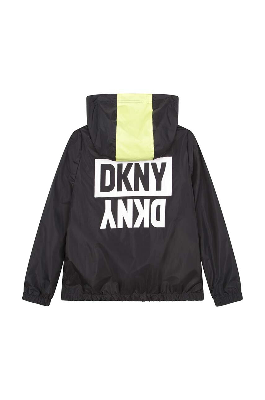 DKNY Детско яке с две лица в тъмносиньо - Pepit.bg