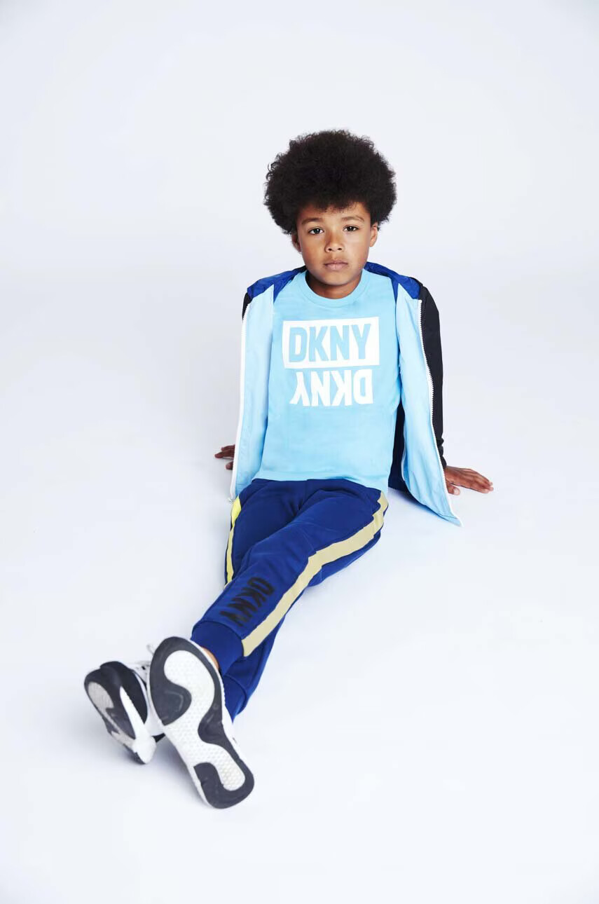 DKNY Детско яке с две лица в тъмносиньо - Pepit.bg