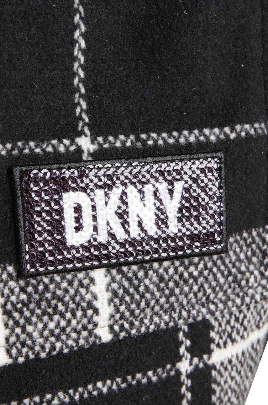 DKNY Детско яке в черно - Pepit.bg