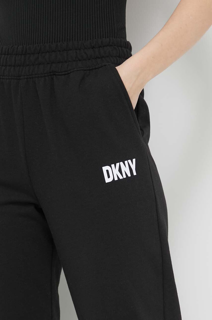 DKNY Долнище на пижама дамско в черно - Pepit.bg