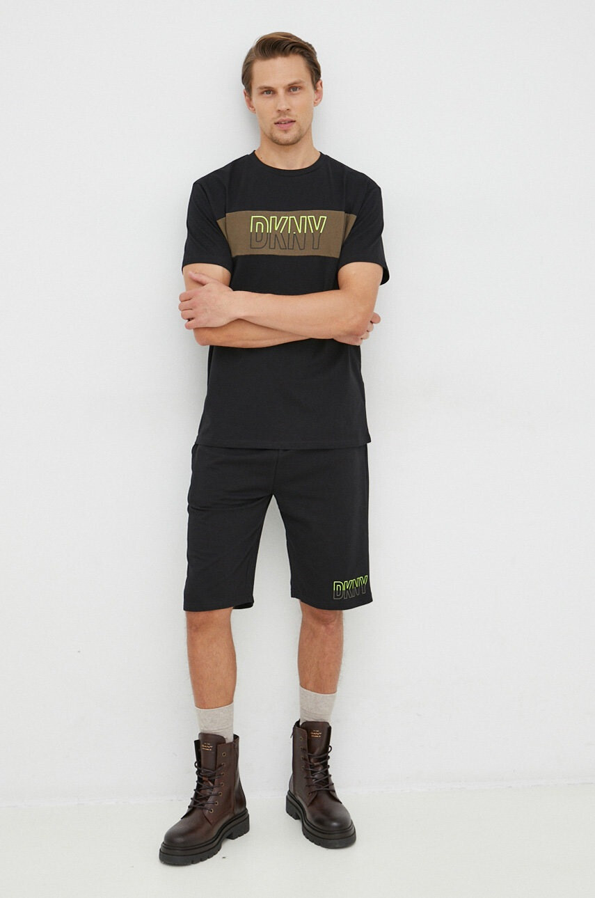DKNY Домашен къс панталон от памук - Pepit.bg