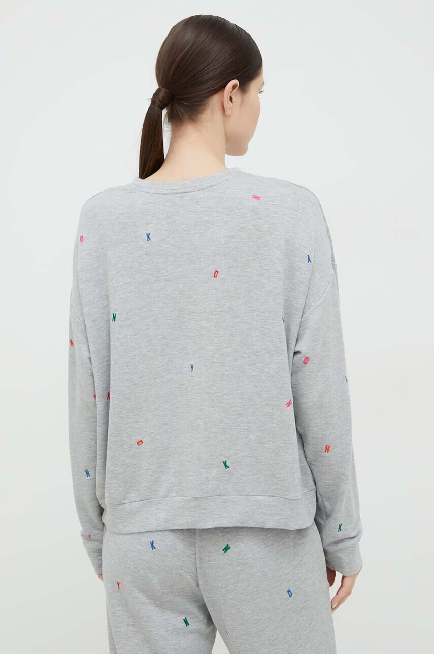 DKNY Домашен суичър в сиво - Pepit.bg