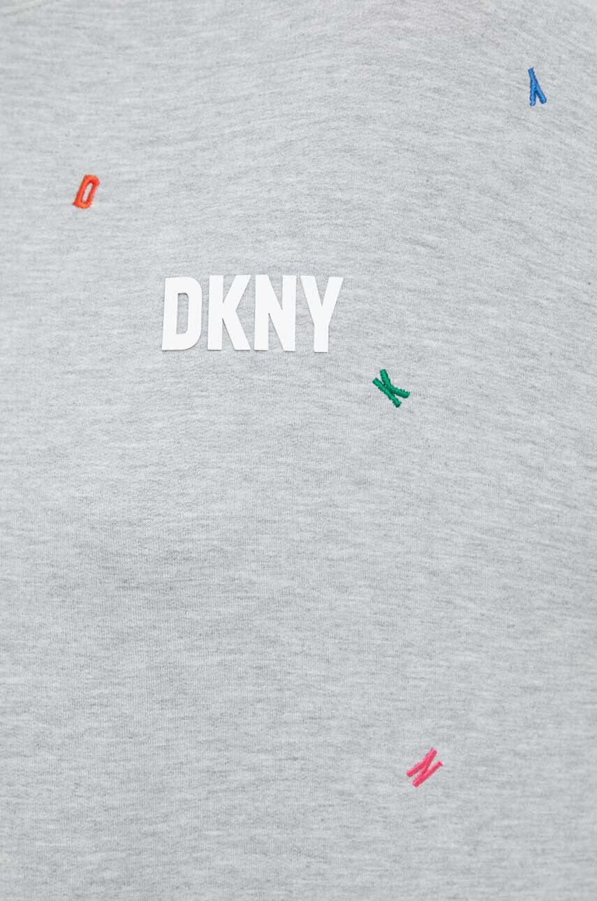 DKNY Домашен суичър в сиво - Pepit.bg