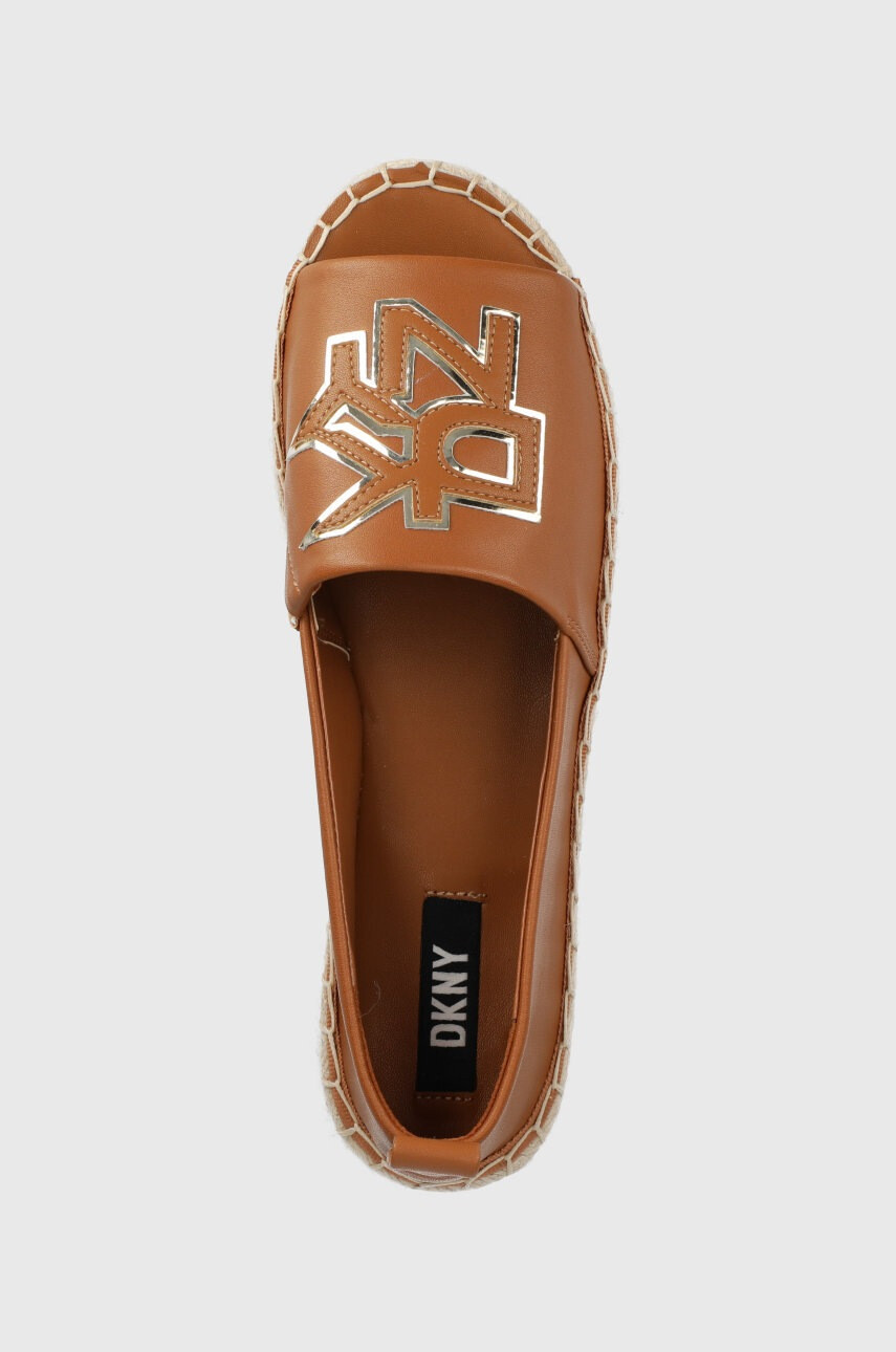 DKNY Еспадрили Maddy в кафяво с платформа - Pepit.bg