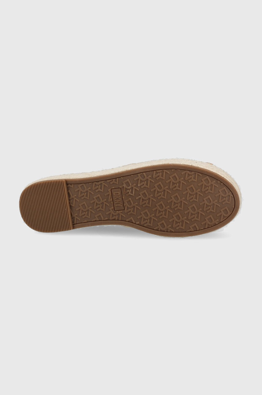 DKNY Еспадрили Maddy в кафяво с платформа - Pepit.bg