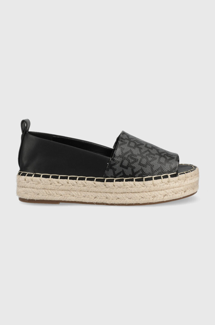 DKNY Еспадрили Magan в черно с платформа - Pepit.bg