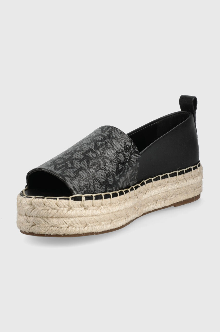 DKNY Еспадрили Magan в черно с платформа - Pepit.bg