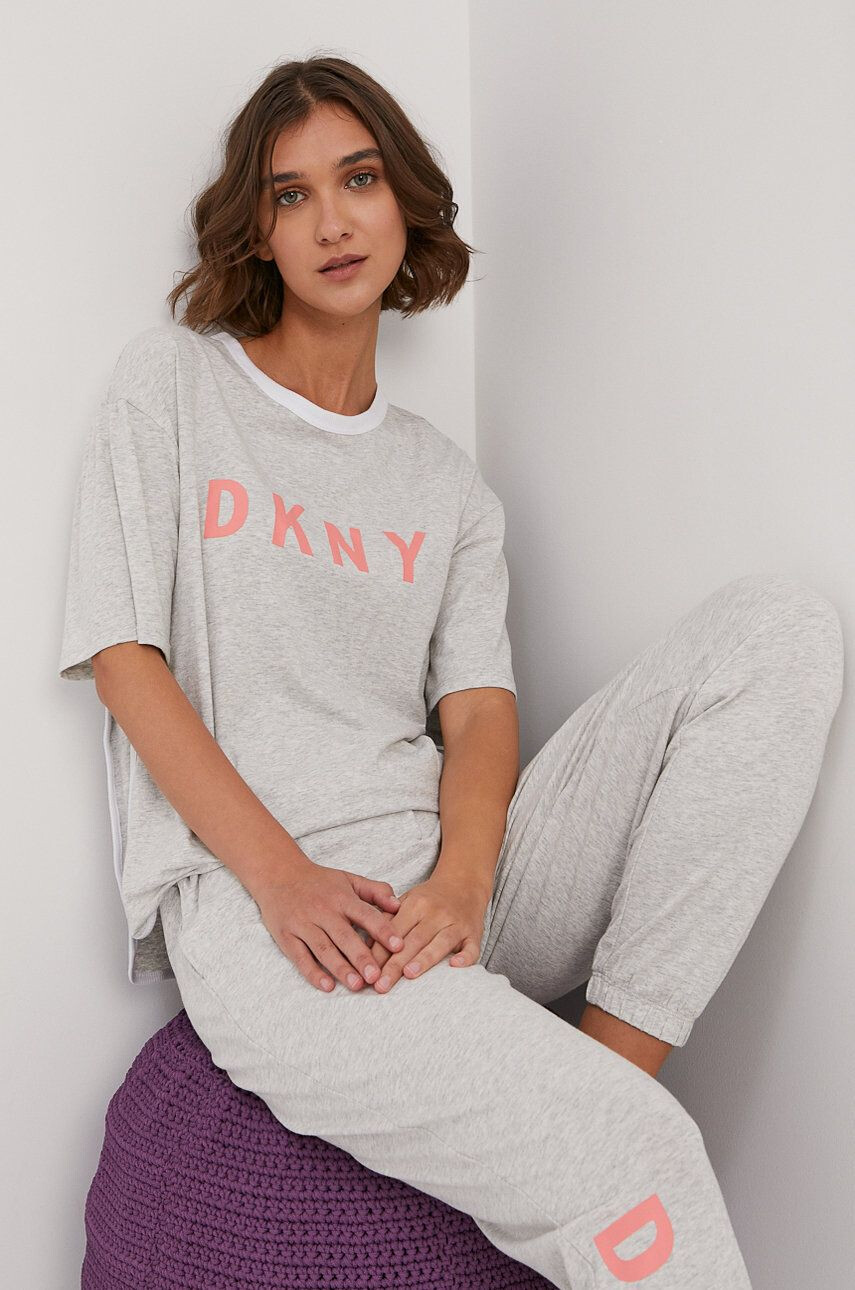 DKNY Горнище на пижама с къси ръкави - Pepit.bg