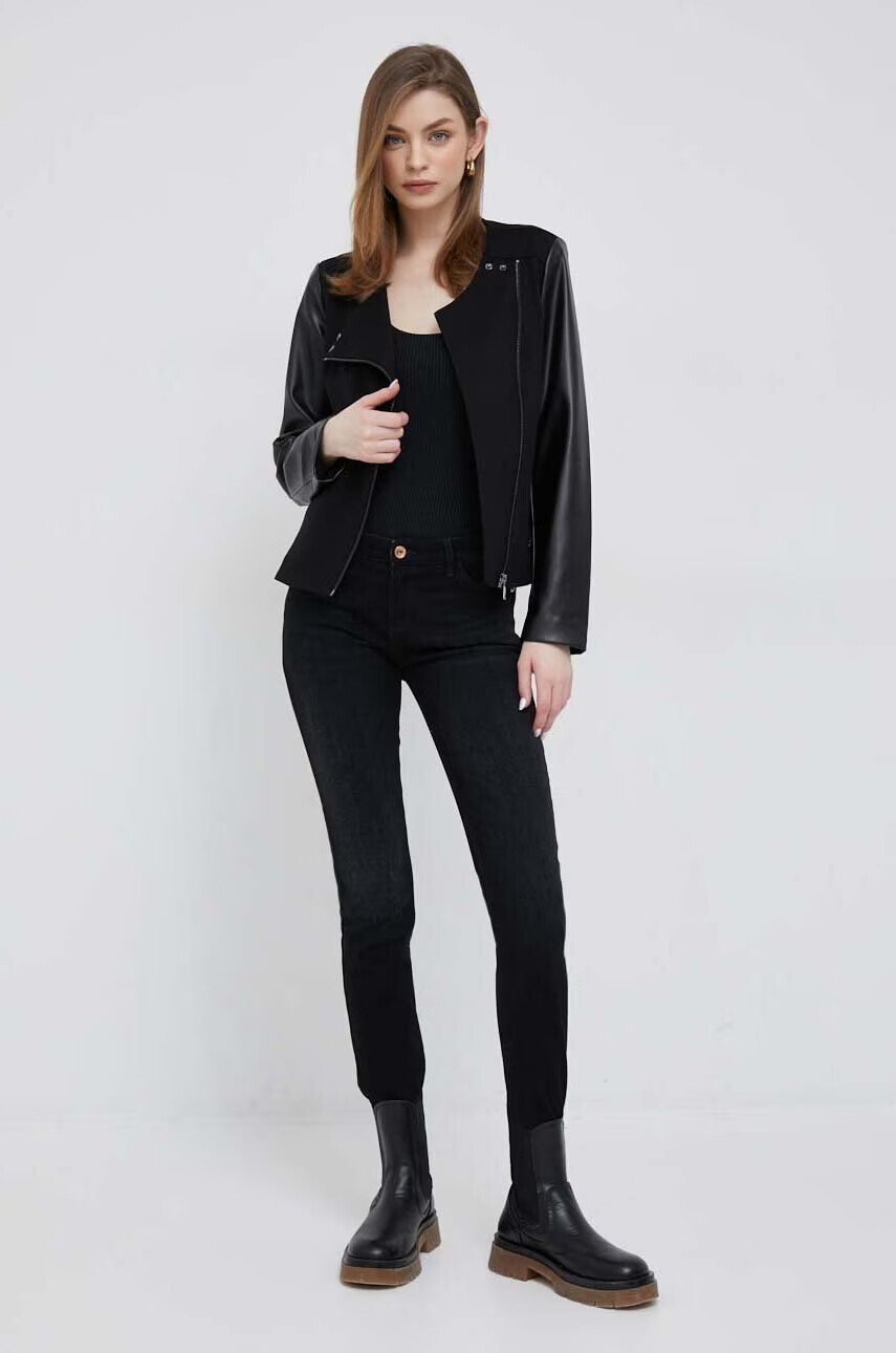 DKNY Яке в черно с преходна изолация - Pepit.bg