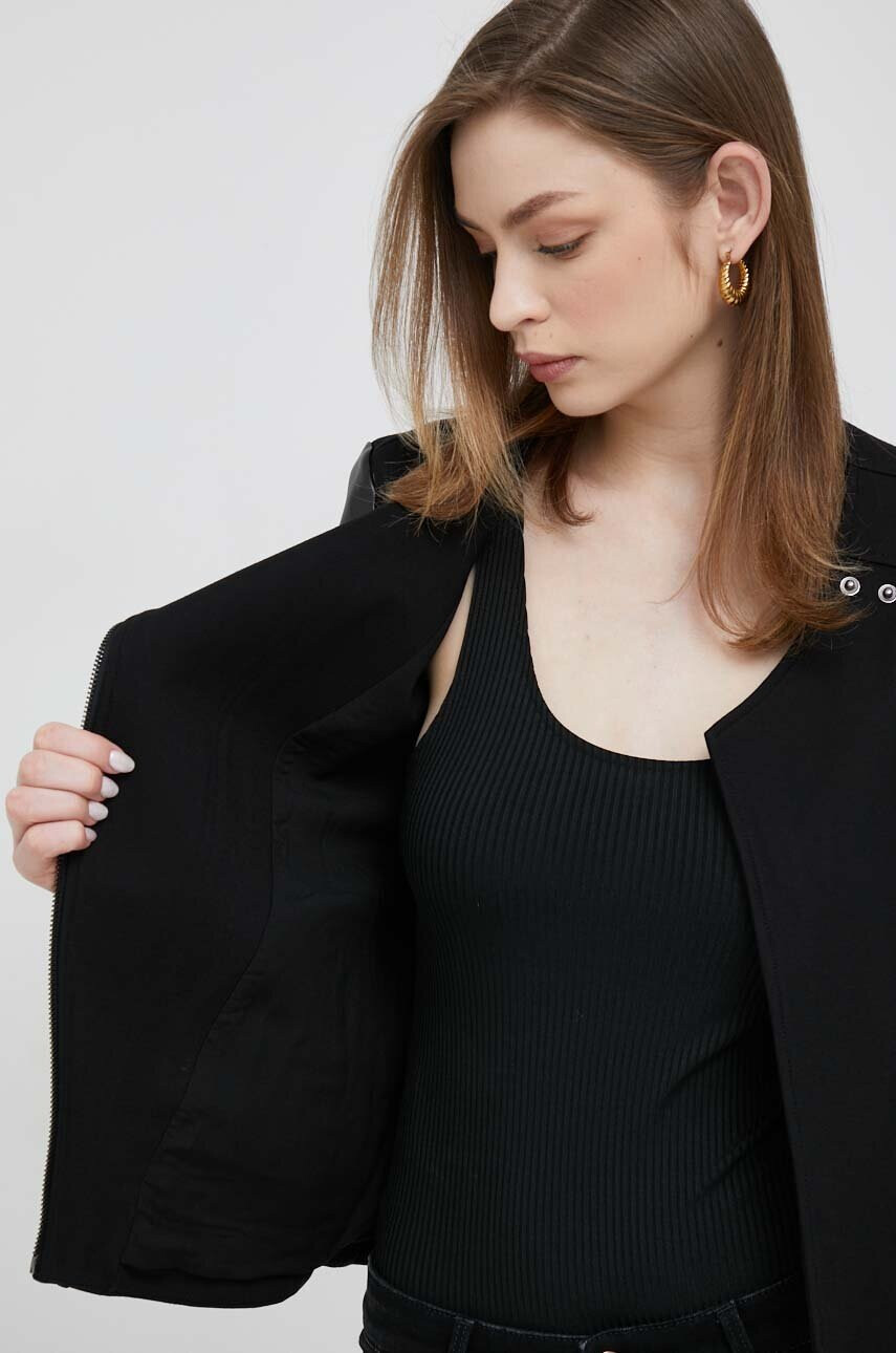 DKNY Яке в черно с преходна изолация - Pepit.bg