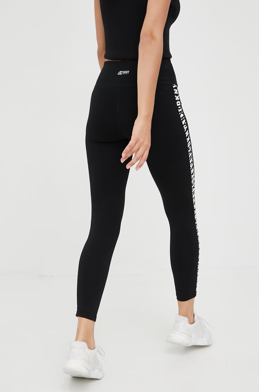 DKNY Клин в черно с апликация - Pepit.bg