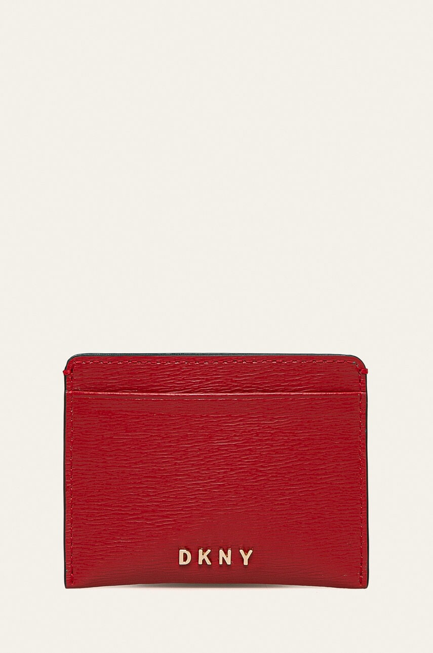 DKNY Кожен калъф за карти - Pepit.bg